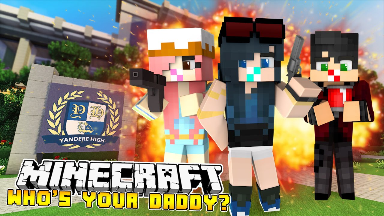 Minecraft Who's Your Daddy - FIELD TRIP TO YANDERE HIGH!