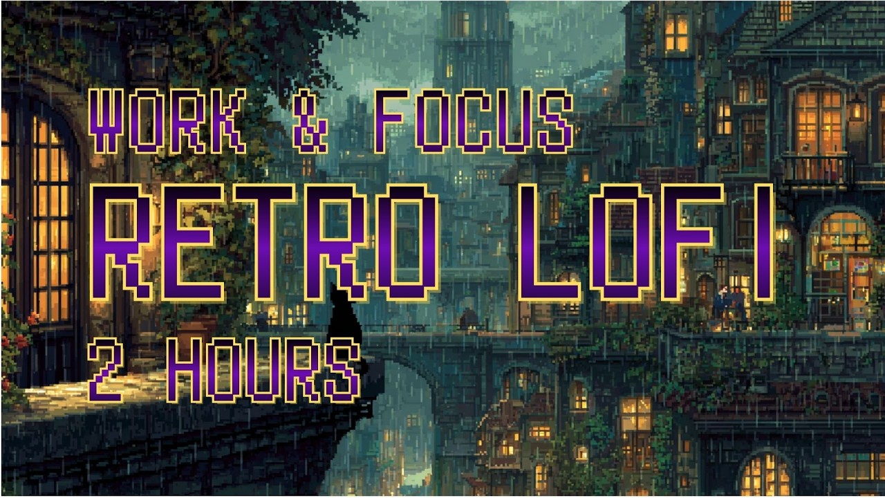 90's Retro Game BGM for Work — Midnight Save Point 37