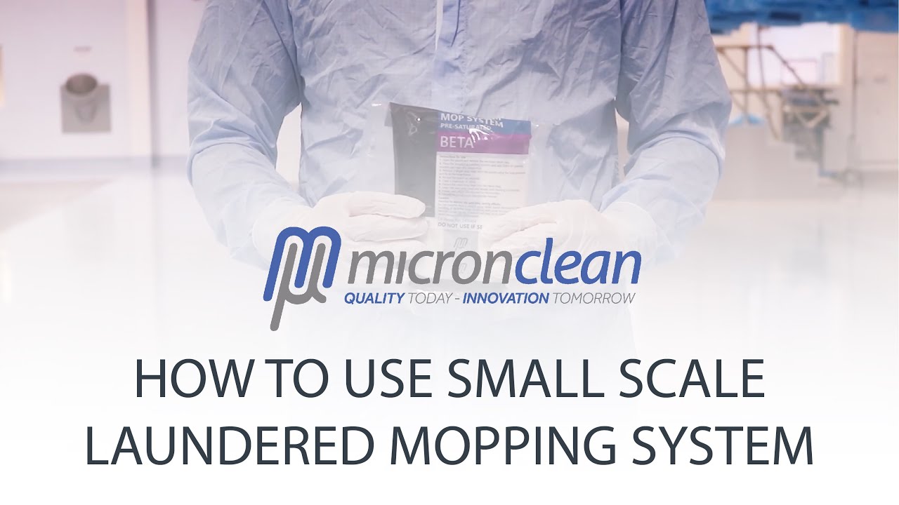 How to Use Small Scale Laundered Mopping System