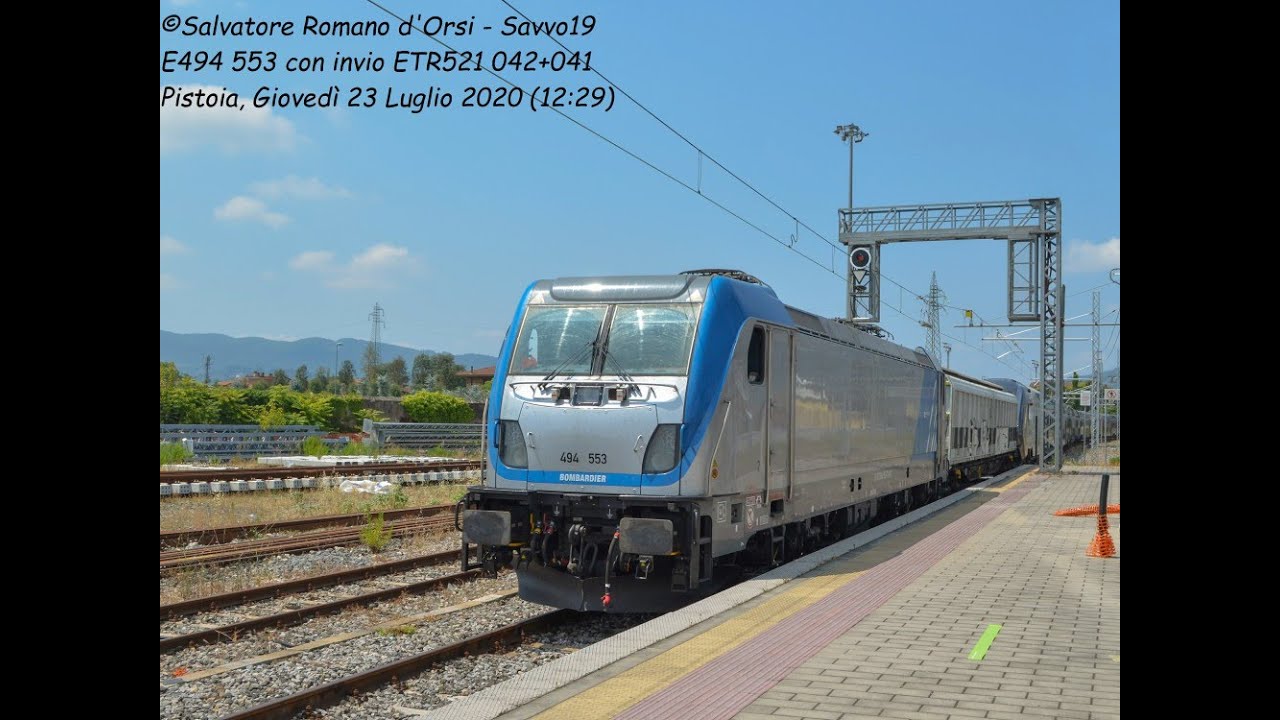 Spettacolare invio di Rock con E494 ultimo miglio