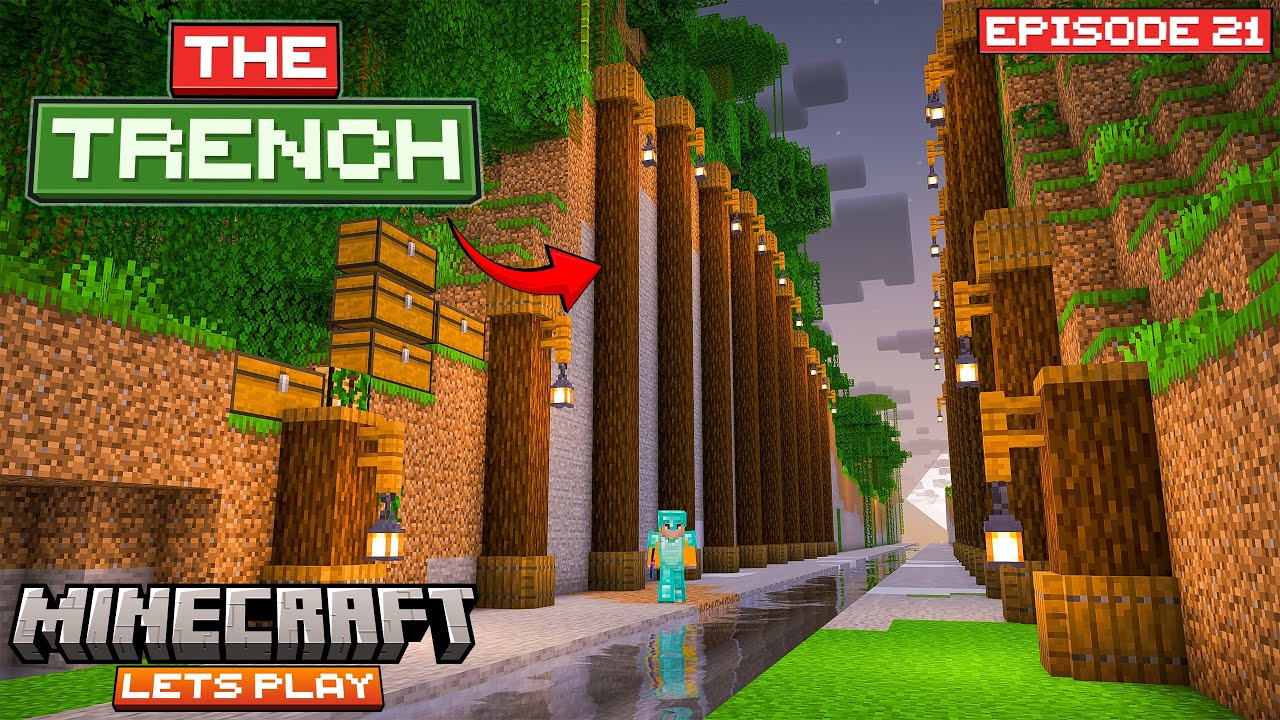 THE TRENCH 😯Minecraft Lets Play | THE COSMIC BOY