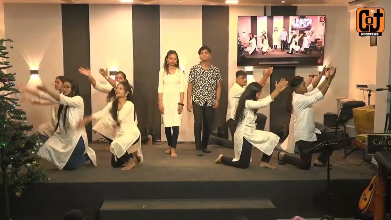 Tu Hi Rab Hai || Group Dance || Call Of Jesus Ministries || 25 Dec 2024 || Christmas Service
