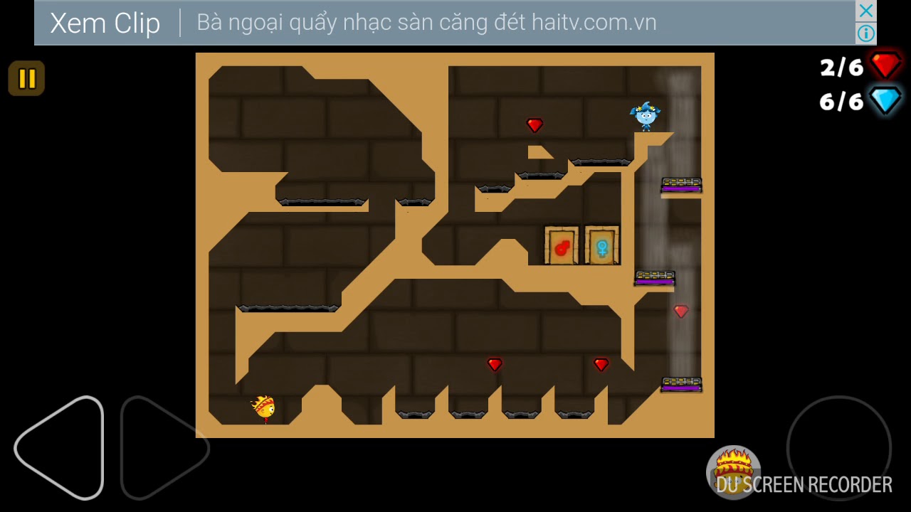 Level 20 - Fireboy in The Light Maze