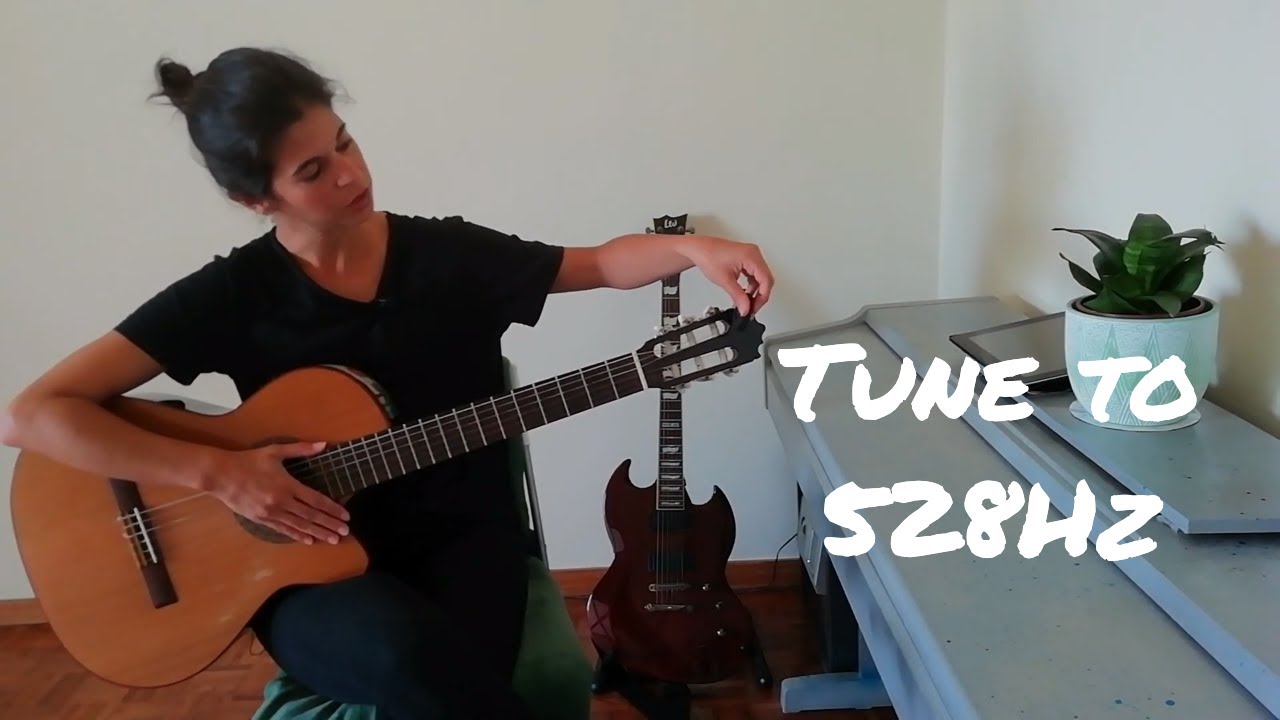 How to Tune Your Guitar to Play in 528Hz Frequency Of Love