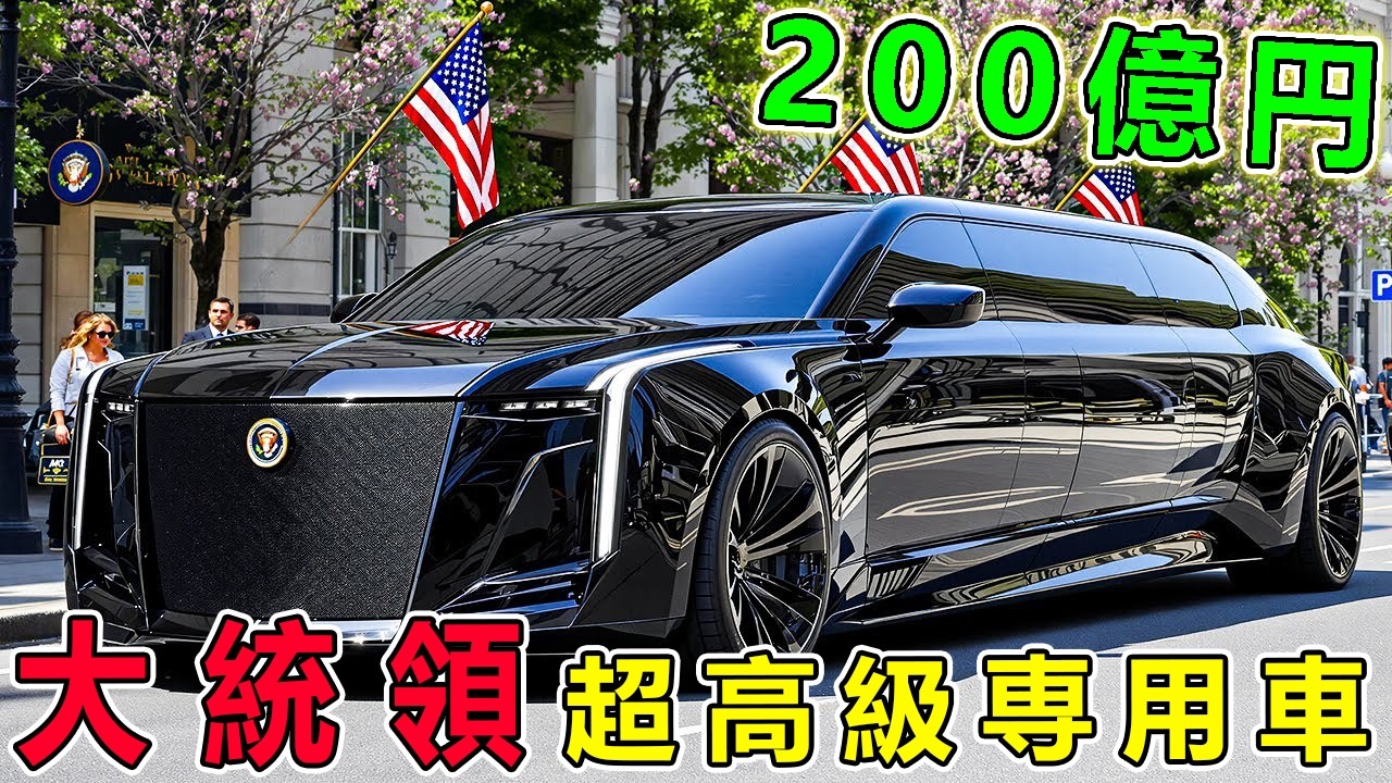 4000㎡の空中宮殿と23億円の怪物が登場！大統領と王族は何に乗っているのか？15台の移動要塞を大公開