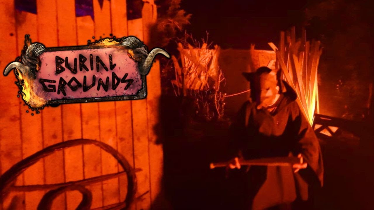 Burial Grounds - Scare Zone 4K POV  - Alton Towers Scarefest 2025