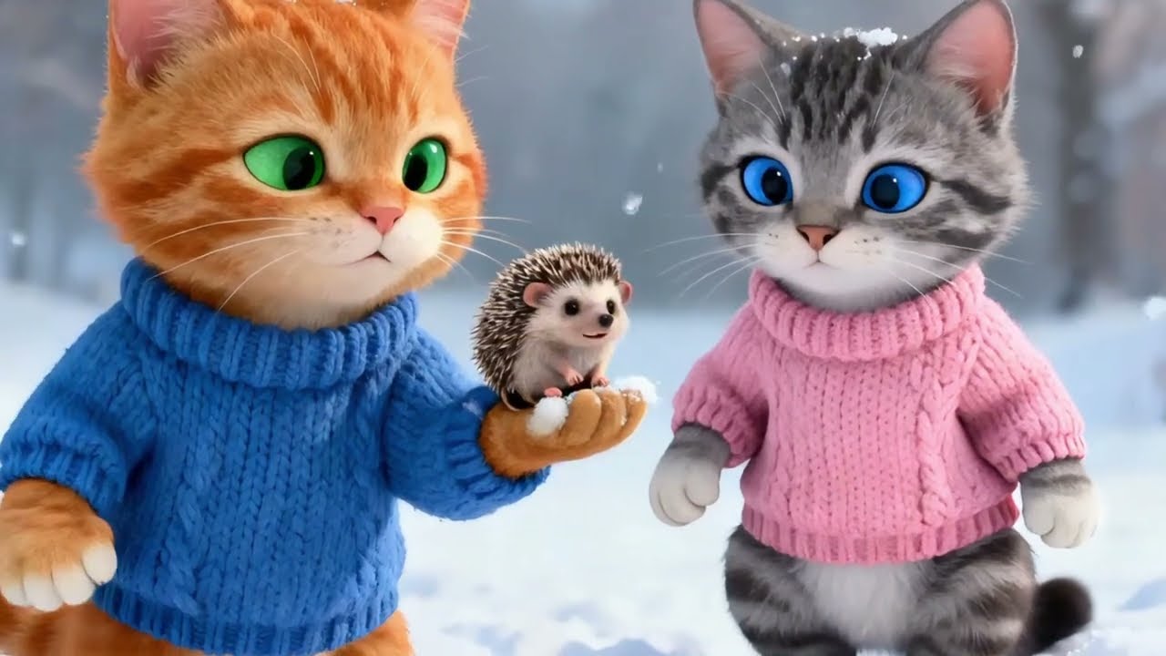 Milo & Luna Save a Tiny Hedgehog in Winter | An Emotional Animal Rescue Story