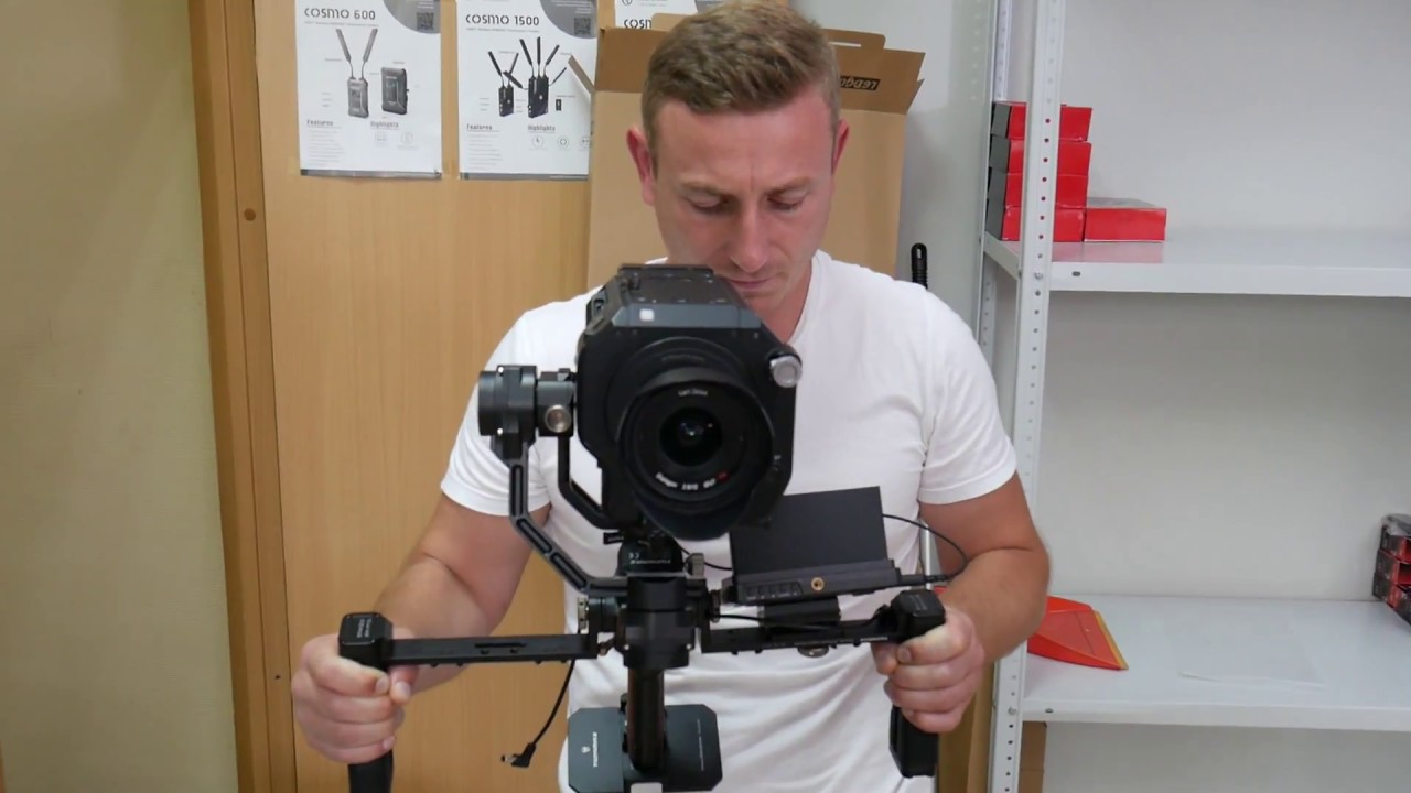 Электронный стедикам Tilta Gravity G2x, камера Sony FS7, монитор Lilliput a5 тест