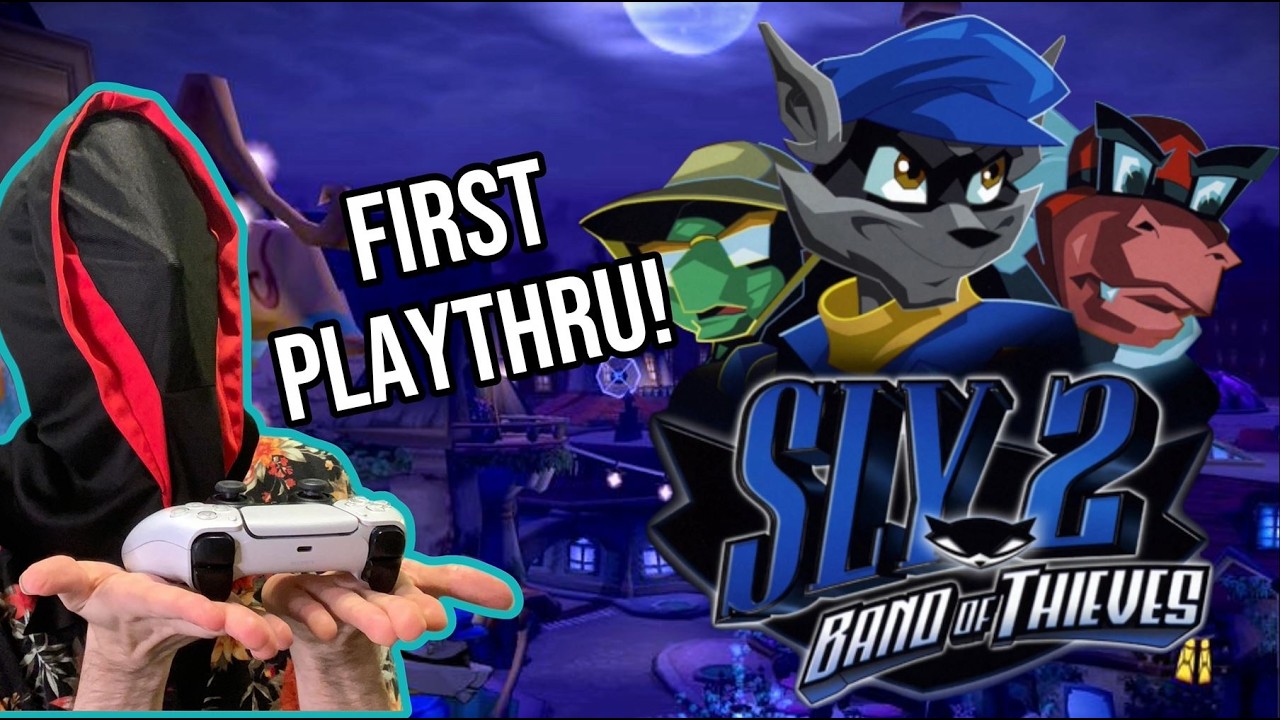 FIRST TIME PLAYING SLY 2! (Vertical Stream)