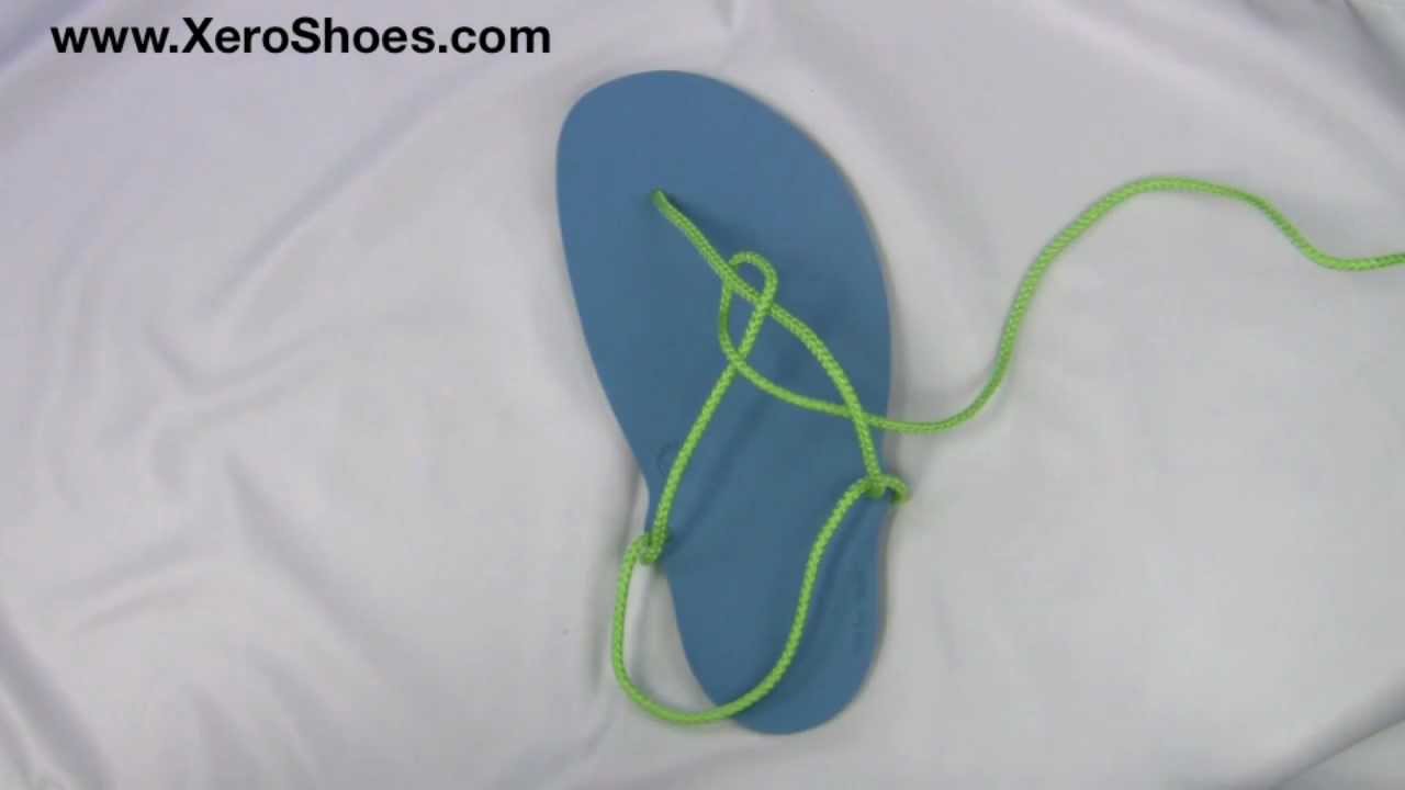How to Tie Huaraches Barefoot Running Sandals - Xero Shoes