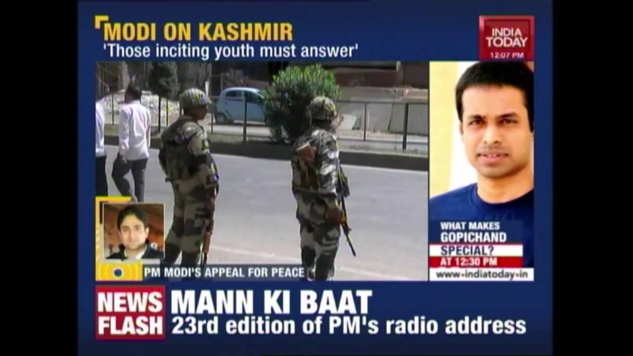 PM Modi Sends Stern Warning To Separatists In Kashmir