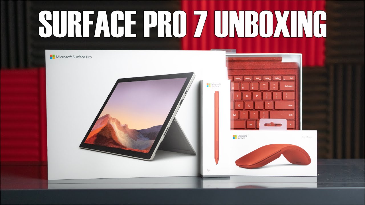 Microsoft Surface Pro 7 | Unboxing i pierwsze wrażenia | 2019 PL