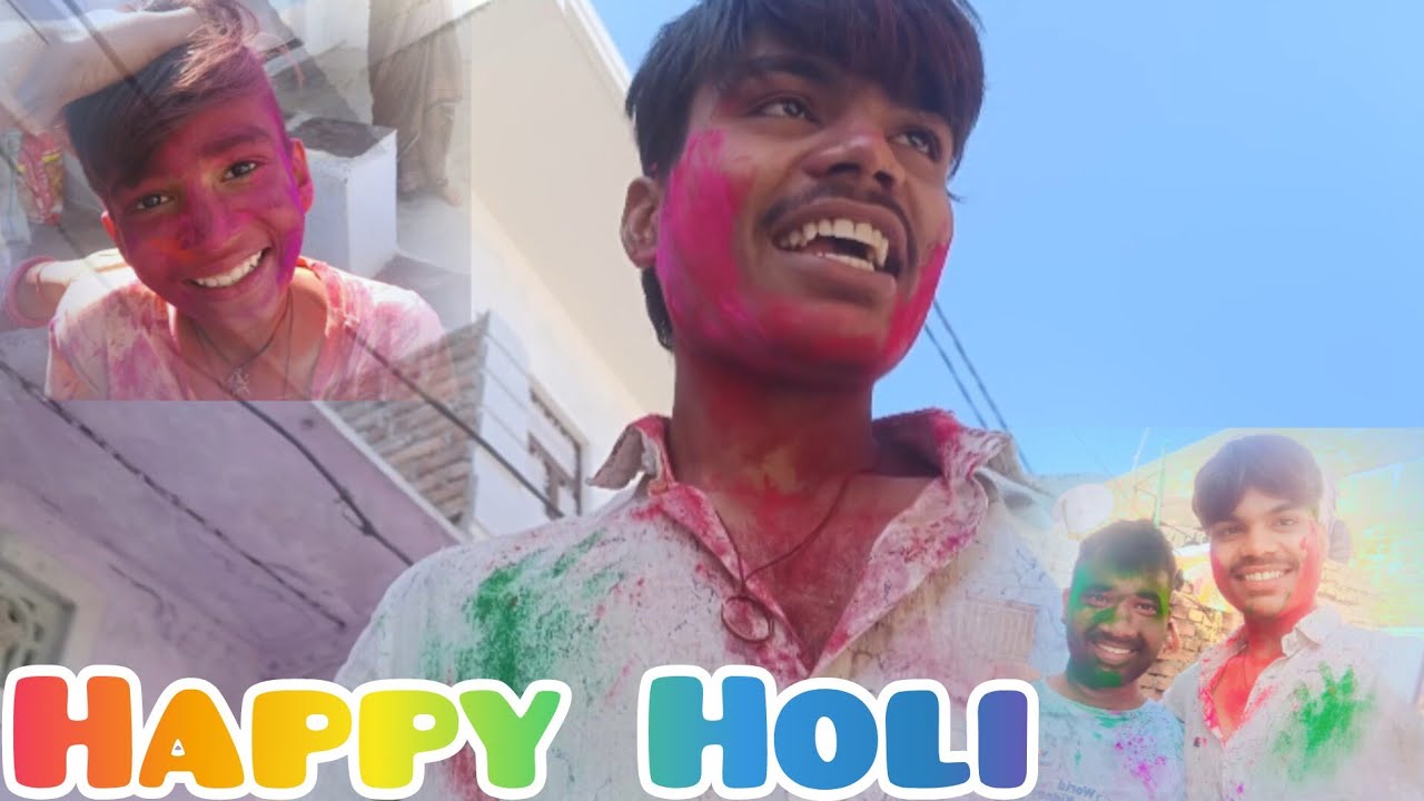 Happy Holi 😊 / full masti 🤪/ khethun mela / मेले में इतनी भीड़ 😱 / होली के दिन यह क्या हुआ 😥