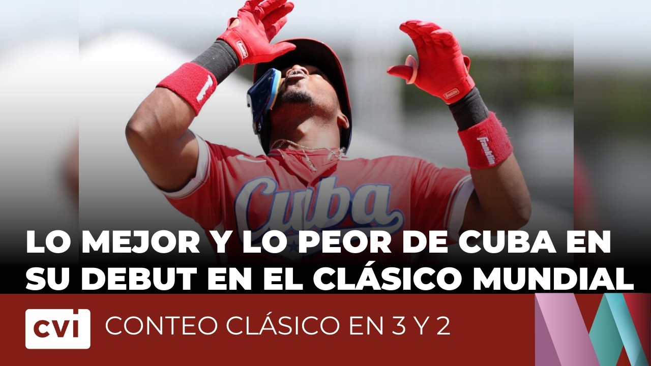 Lo mejor y lo peor de Cuba en su debut en el Clásico Mundial - Conteo Clásico en 3 y 2
