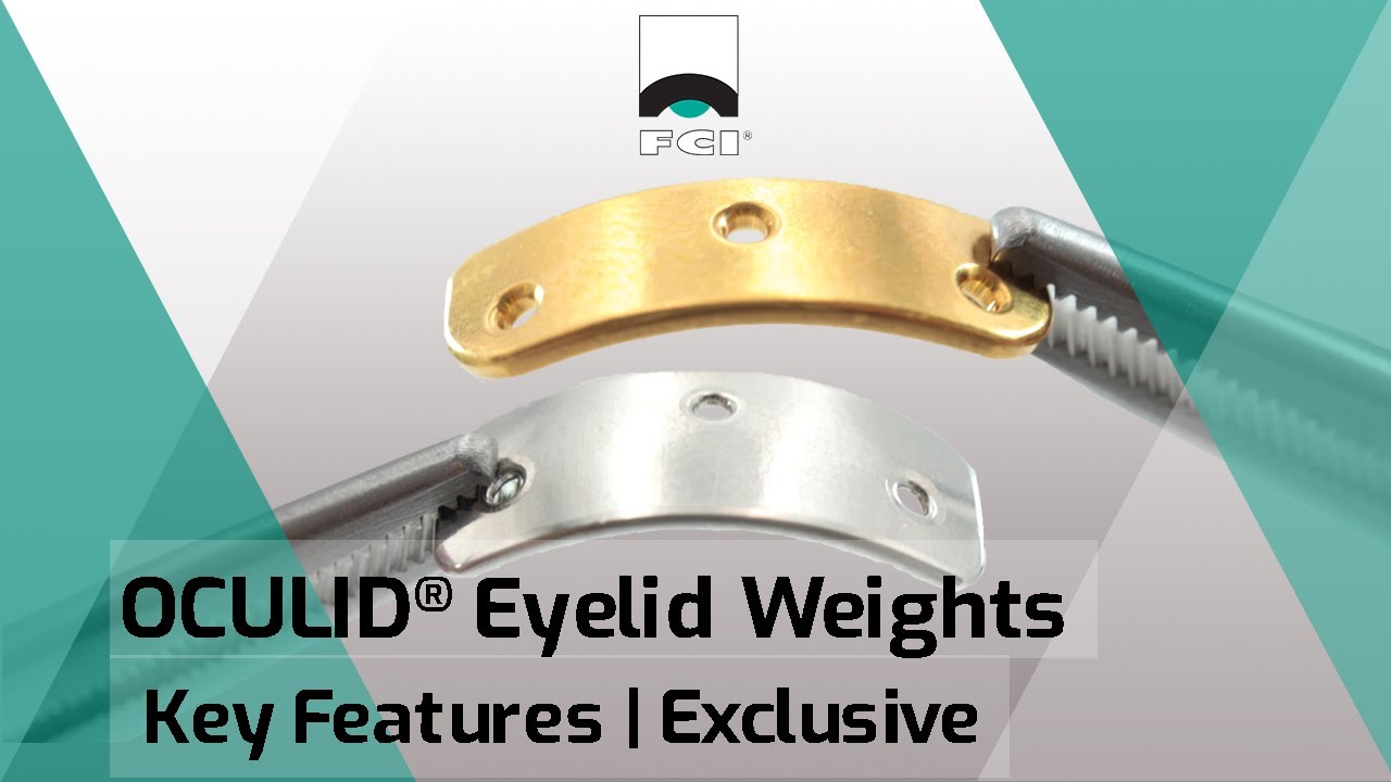 OCULID® Eyelid Weights | Lagophthalmos Surgery | FCI Eyelid Repair