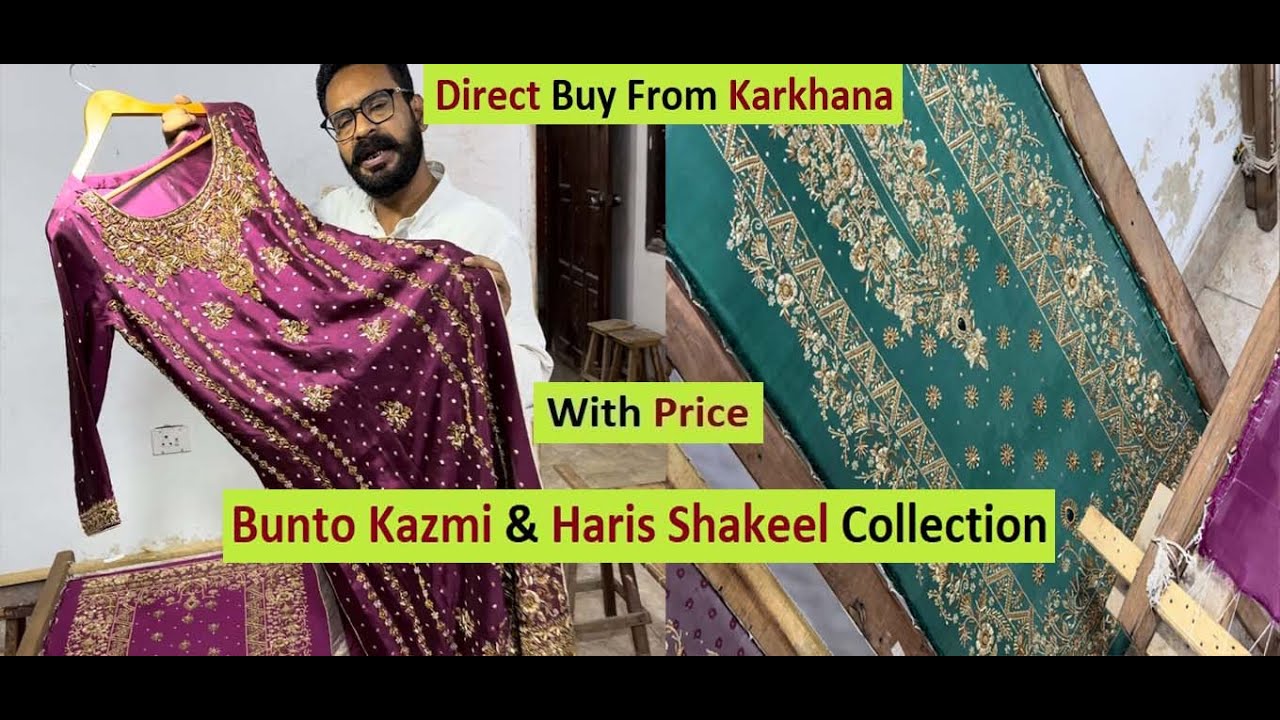 Pakistani Designer Dresses Replica - Direct Buy From Karkhana - Bunto Kazmi & Haris Shakeel