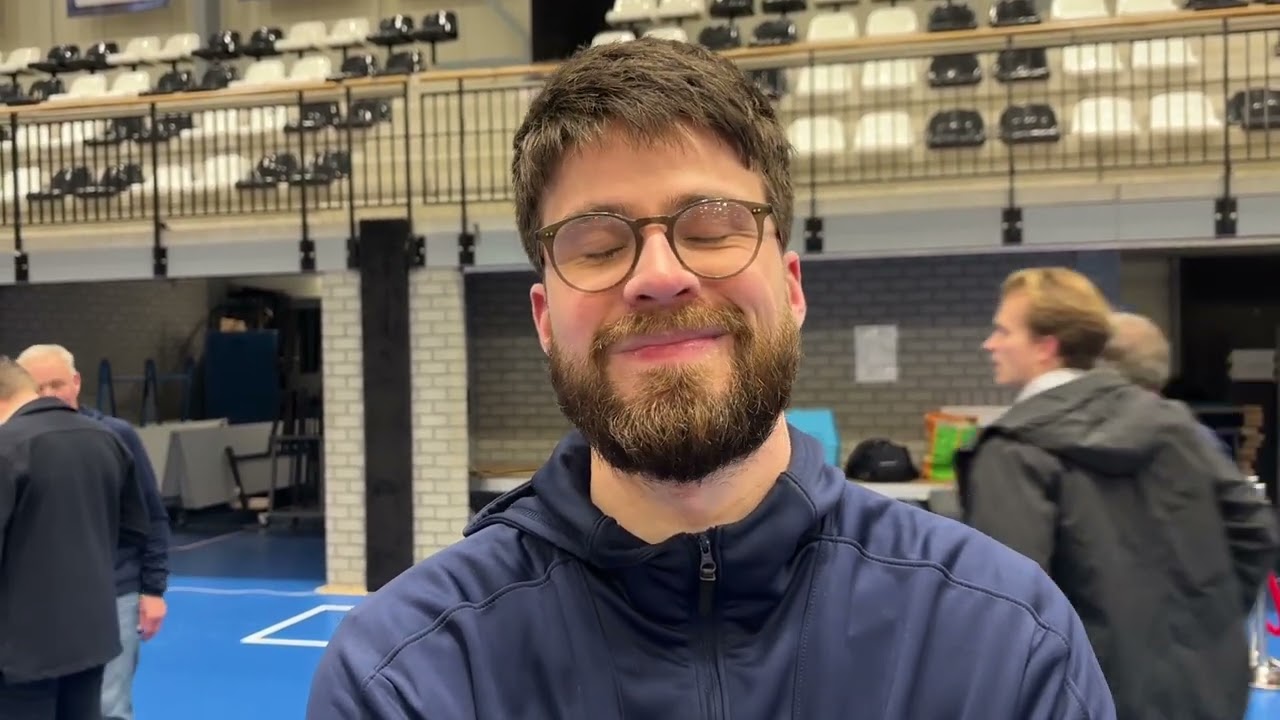 Reactie coach Sam Gortzak na de 3-2 zege op Orion