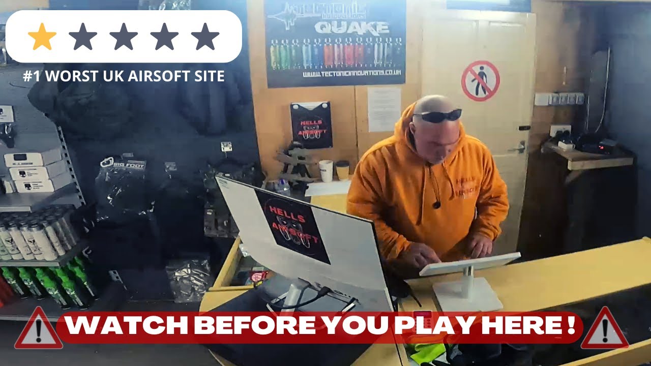 WORST UK AIRSOFT SITE! CHEATERS PARADISE! FIGHTS & RAGE REFUND SHADOW 1 AIRSOFT/HELLS AIRSOFT DERBY