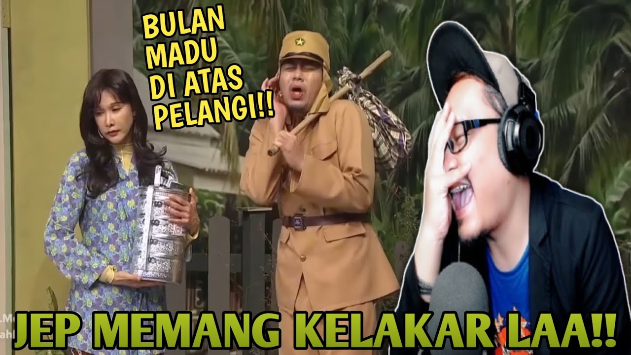 LAWAK 😂 KECOH 1 KAMPUNG‼️ JEP SEPAHTU JADI ASKAR JEPUN 😂😂 | Wak Lonjong