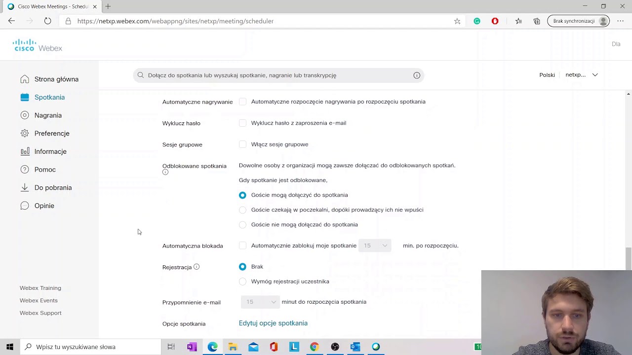 Cisco Webex Meetings odc. 1 - Pierwsze kroki