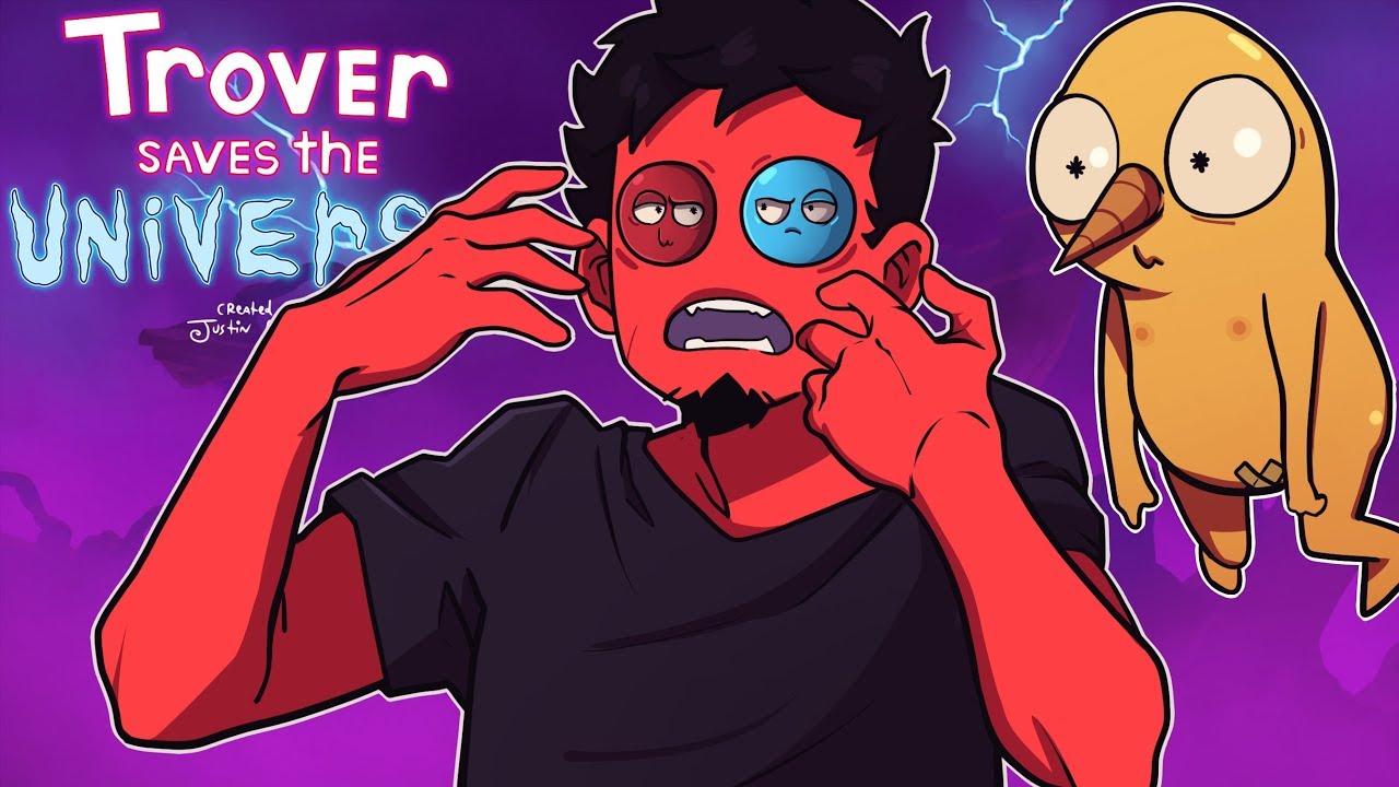 100% THE FUNNIEST GAME I'VE *EVER* PLAYED! | Trover Saves the Universe (Part 1)