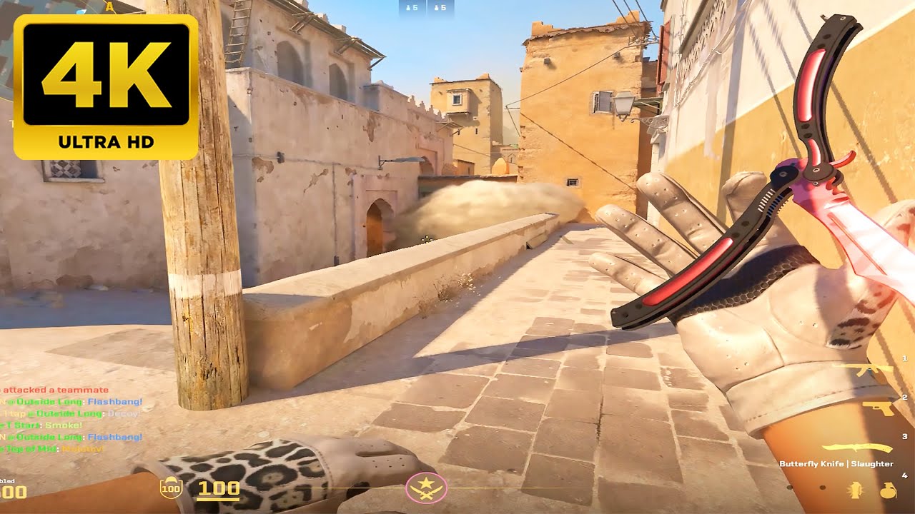 Counter Strike 2 -  Dust 2 - Full Gameplay