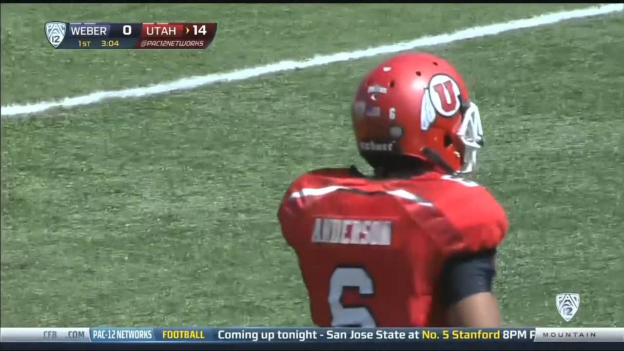Utah Utes Football First Half Highlights vs Weber State 09-07-13