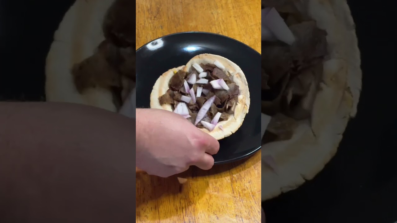 Gyro Waffle Bowl #shorts