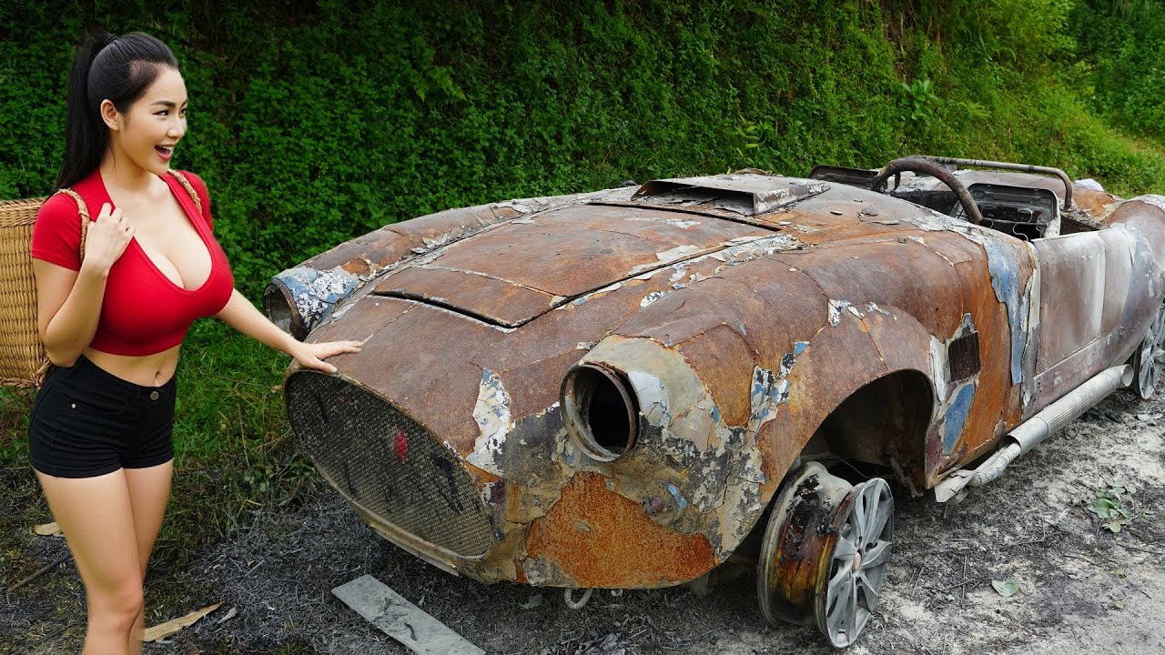 FULLY Restoration and Repair Supercar Burned Down | Is It a Lamborghini?
