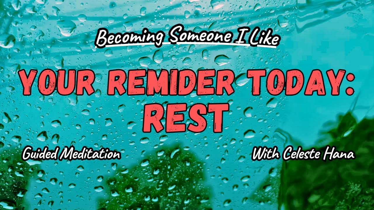 Rest Is Productive 💤 Guided Meditation for Burnout Recovery & Self-Worth