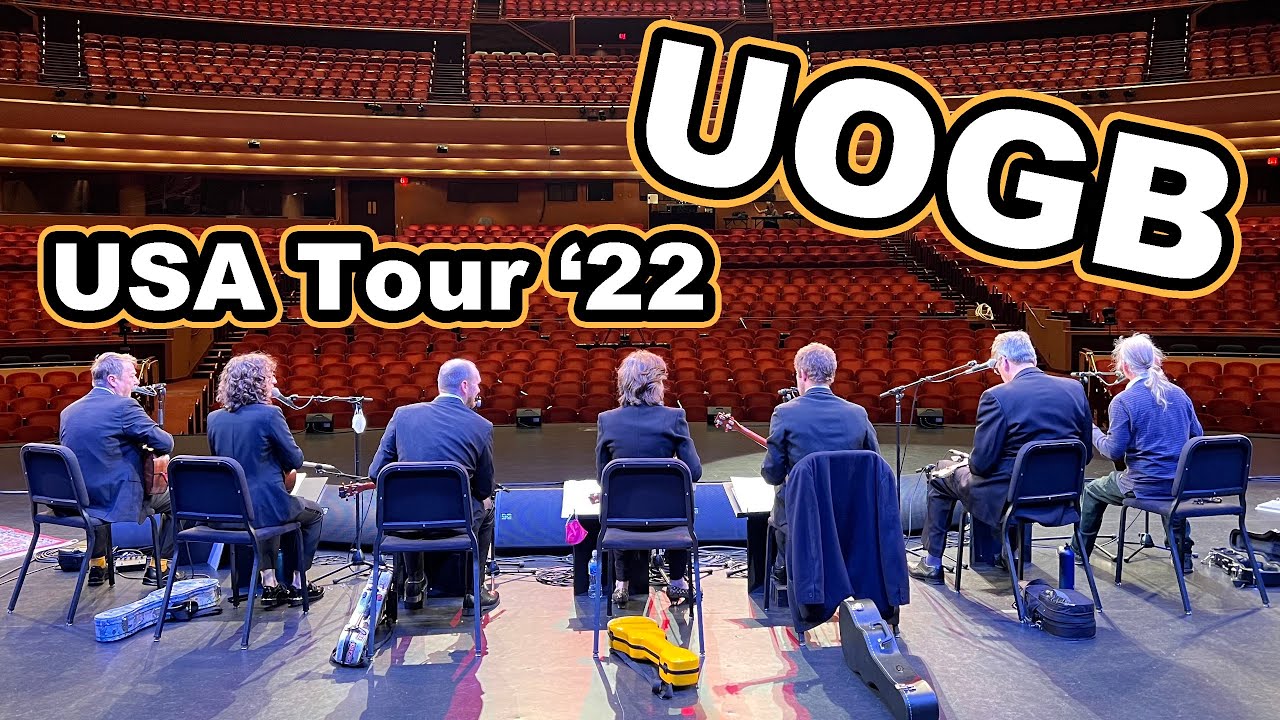 Touring the USA with The Ukulele Orchestra of Great Britain (2022)