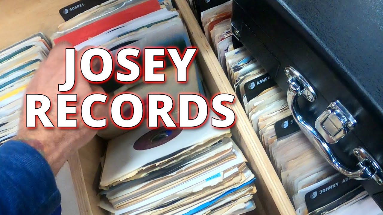 A good day at Josey Records hunting for rare 45s