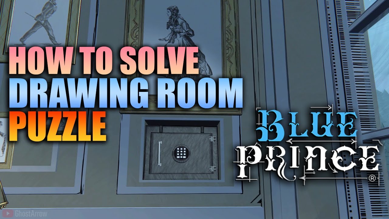 How to Solve Drawing Room Puzzle - Blue Prince
