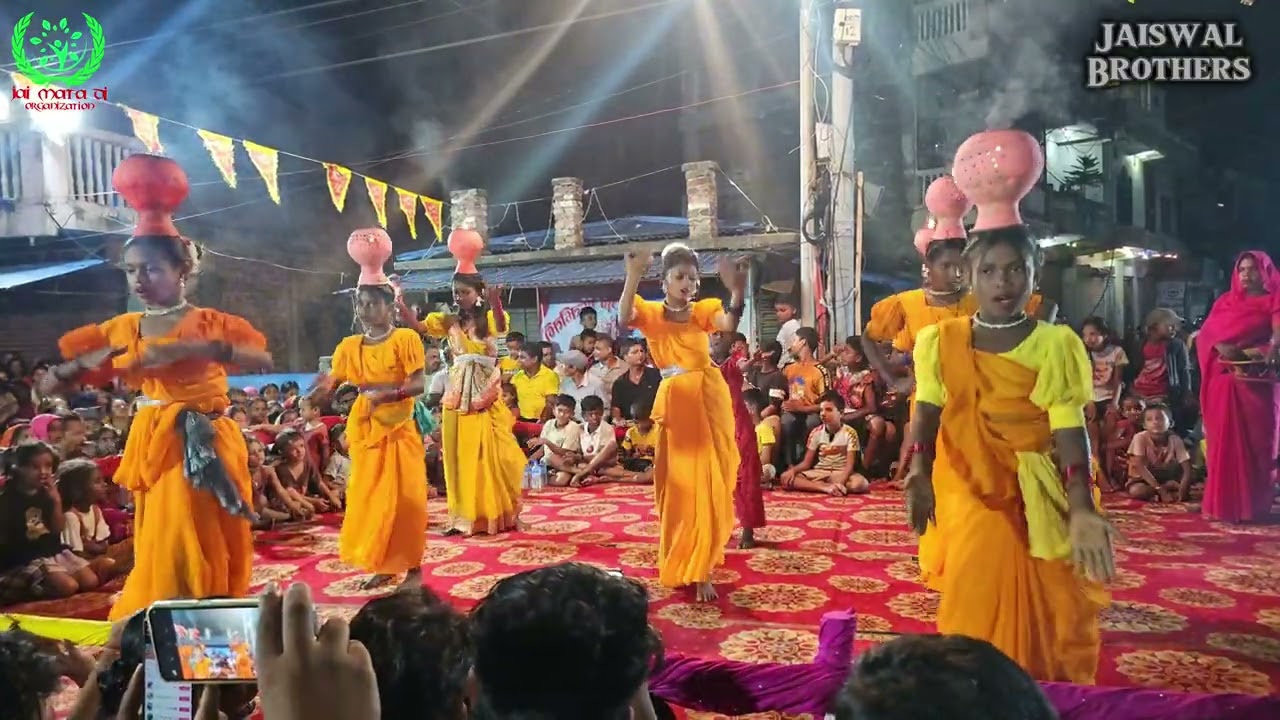 #02 Jhijhiya Dance Program Golbazar 2081