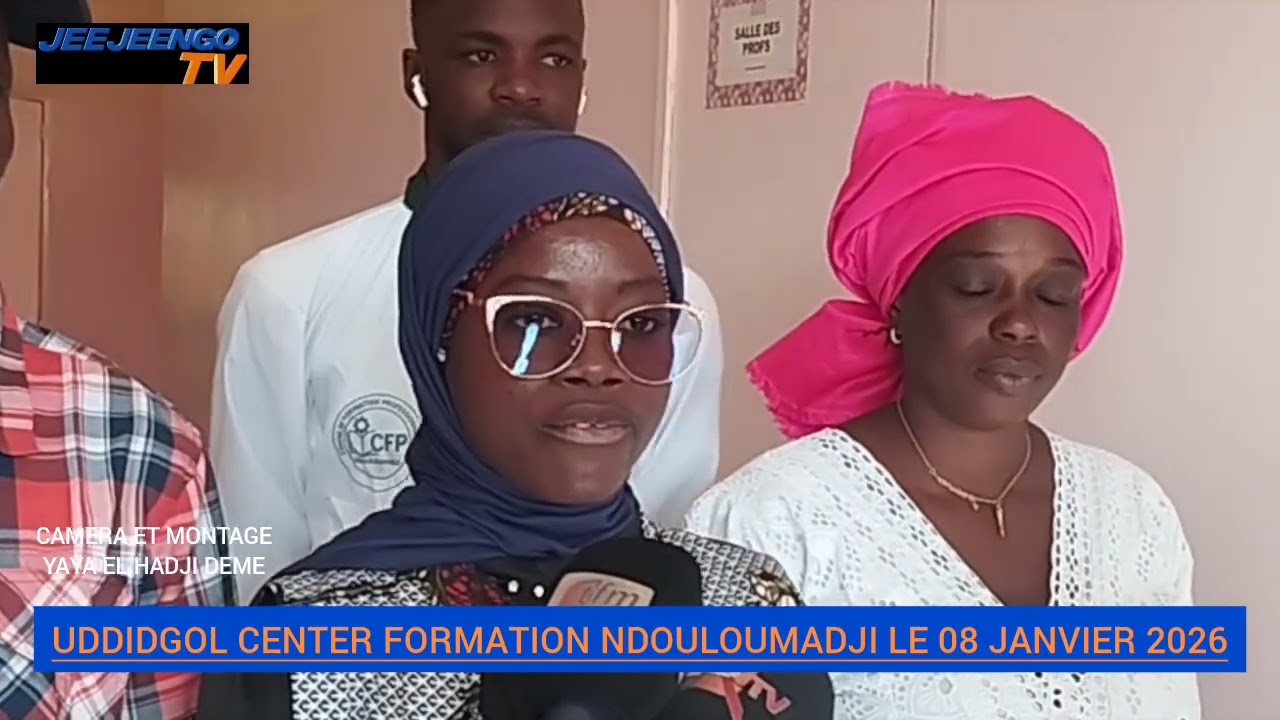 UDDIGOL CENTRE FORMATION PROFESSIONNEL NDOULOUMADJI LE 08 JANVIER 2026