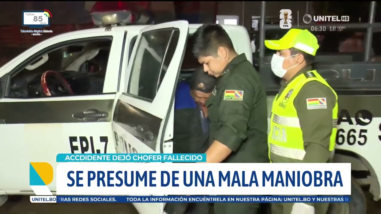 Hombre muere aplastado por un camión en Santa Cruz de la Sierra