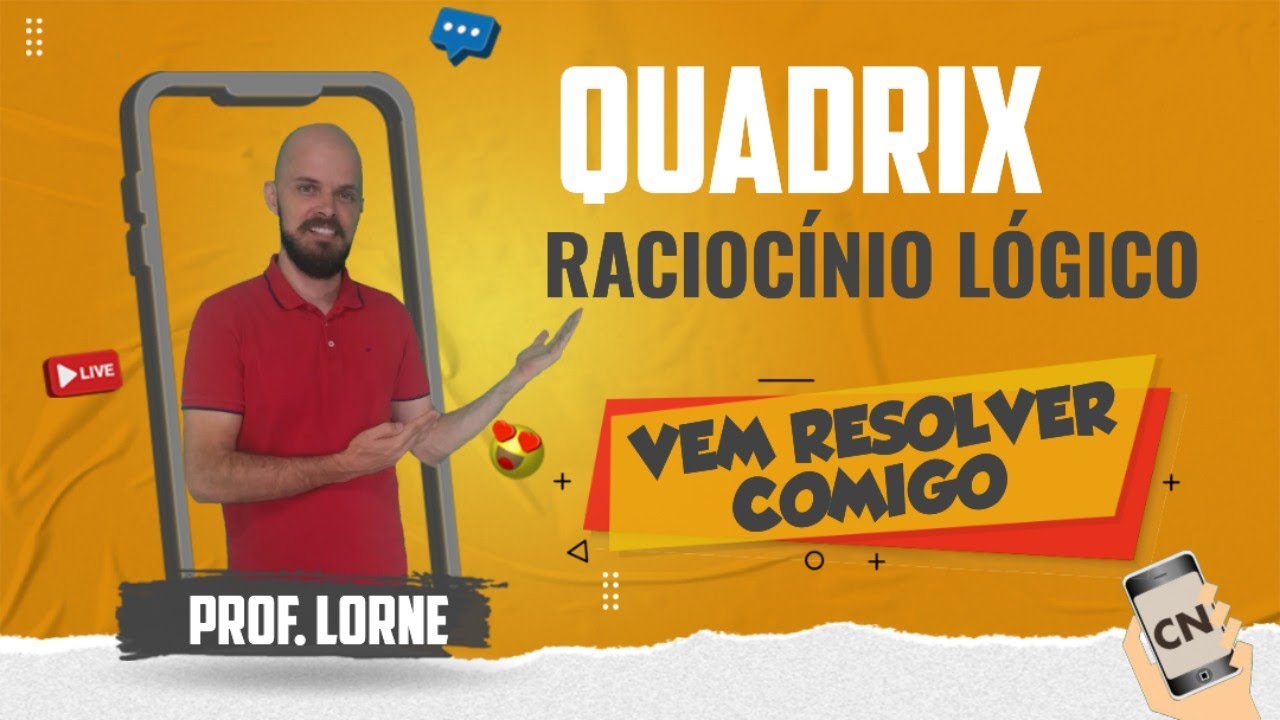 Racioc&iacute;nio Logico Banca QUADRIX proposi&ccedil;&otilde;es