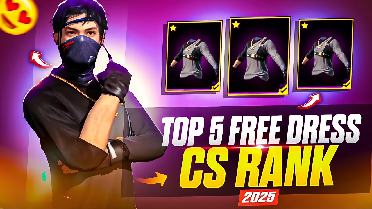 I FOUND 😱 NEW CS RANK HEROIC T SHIRT 👕 GOD LEVEL DRESS COMBINATION|NO TOP UP DRESS UP CS RANK