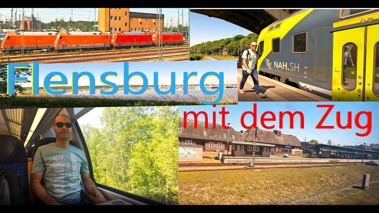 Zugfahrt von Hamburg nach Flensburg mit dem Deutschlandticket