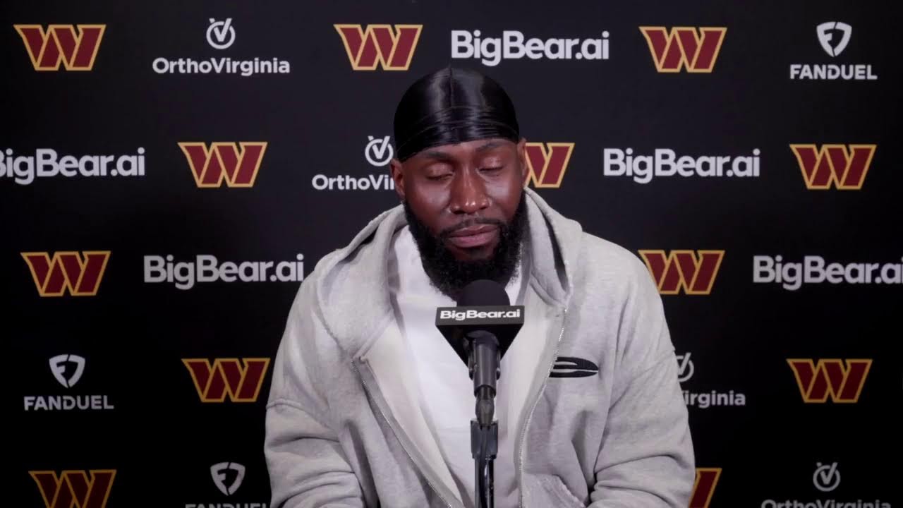 LIVE: DE Charles Omenihu Speaks to the Media After Signing | Washington Commanders