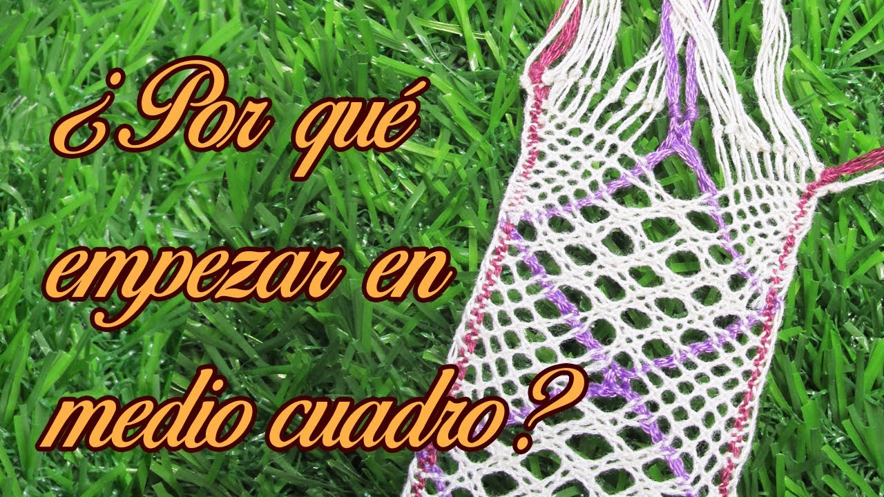 Explicación del Tejido del  Medio Cuadrito