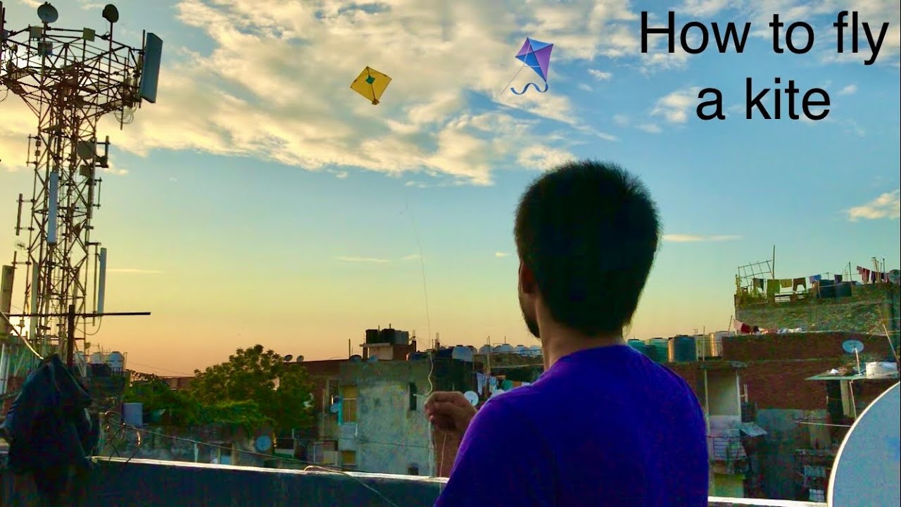 How to fly a kite #kiteflying #kitefighting