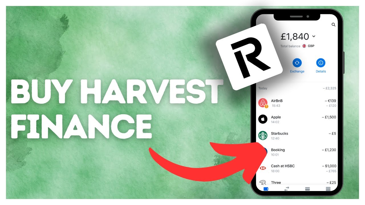 How to buy Harvest Finance in Revolut?