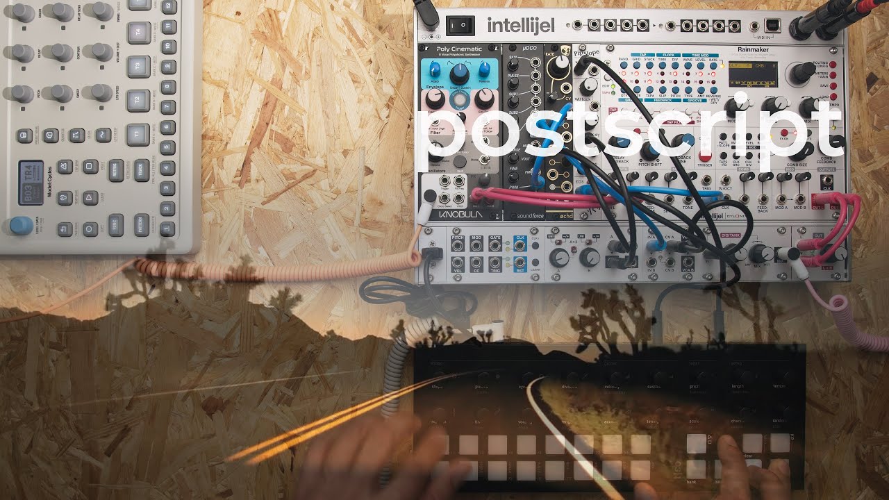 PS: Knobula Poly Cinematic Eurorack Jam (w/ SoundForce uDCO, Torso T-1 & Elektron Model: Cycles)