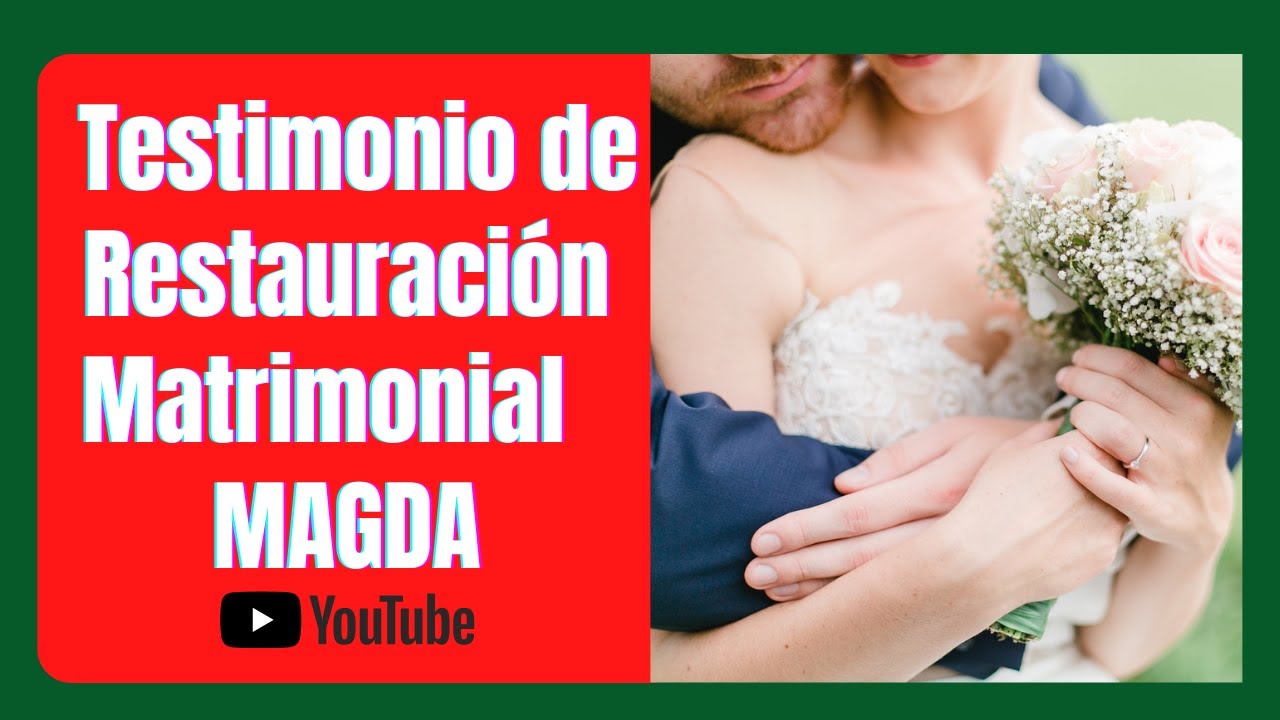 💖¡Ella hizo lo IMPOSIBLE! Increíble Historia de Restauración Matrimonial🤵👰 CON DIOS SI PUEDE💪🏻 MAGDA