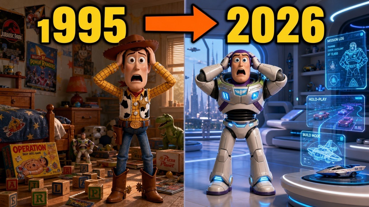 TOY STORY 1995 vs 2026: The FULL Evolution