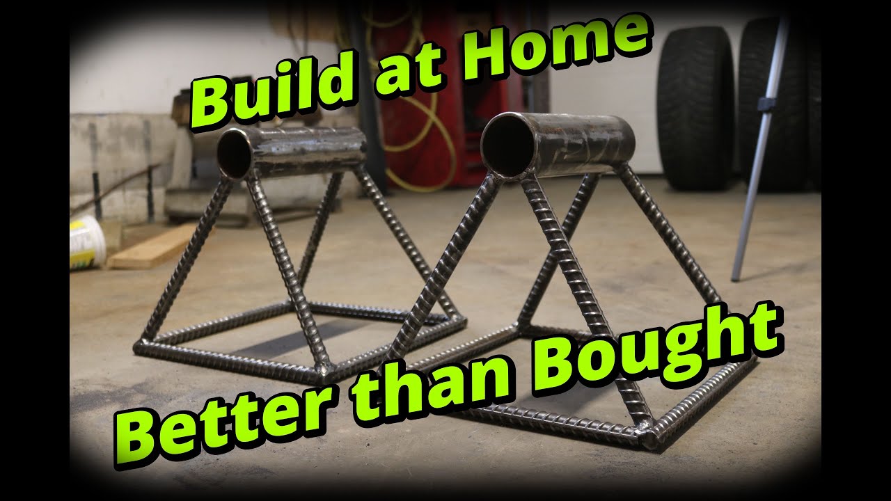 How to make your own Parallettes for Heavy Deficit Pushups at home