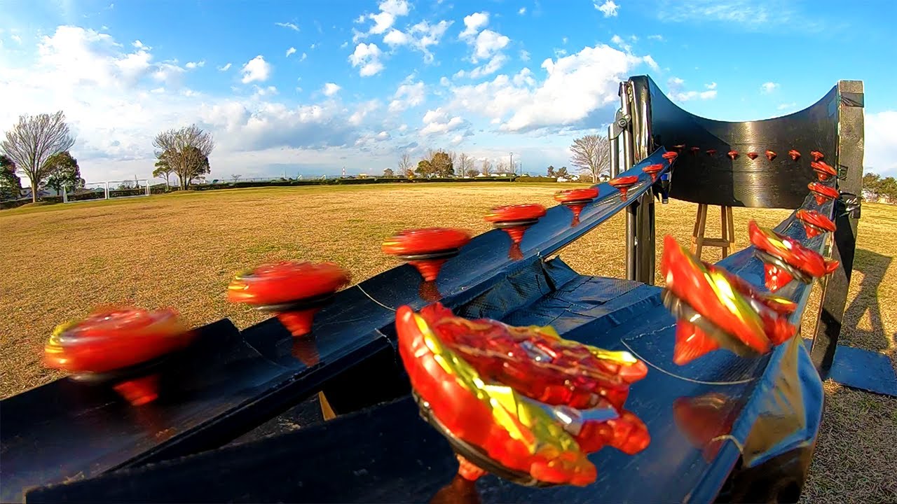 Beyblade Trick Shots BAHAMUT Edition | KAMIWAZA
