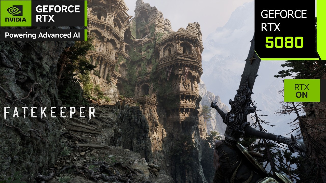 Fatekeeper on RTX 5080 - Very Impressive Dark Fantasy RPG on Unreal Engine 5.6 with Hardware Lumen!