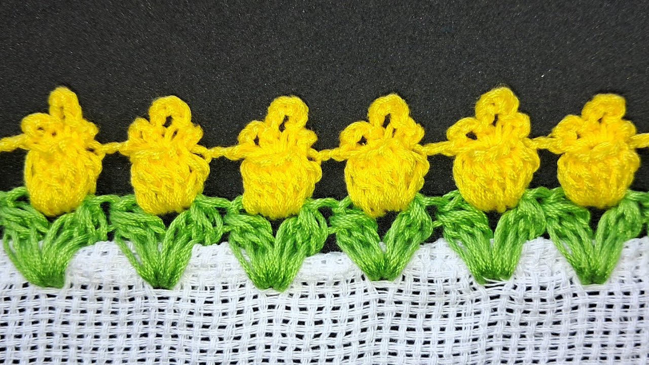 PUNTILLA de 🌷TULIPANES🌷